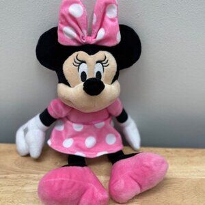 Disney Baby Minnie Mouse Plush – Pink Polka Dot Dress